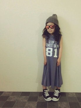 花音さん（キッズ・100cm）の春コーディネート