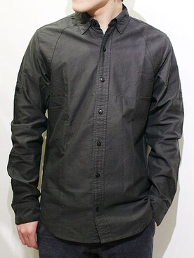 「デンハム」｜「アイテム（その他）」を使った、藍人さん（メンズ・175cm）の冬コーディネート