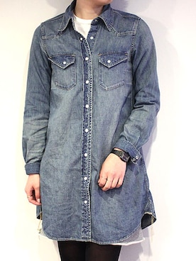 「REMI RELIEF」｜藍人さん（メンズ・175cm）の春コーディネート