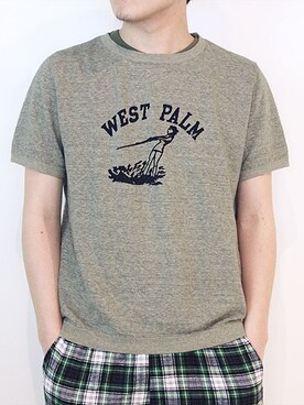 「REMI RELIEF」｜藍人さん（メンズ・175cm）の春コーディネート