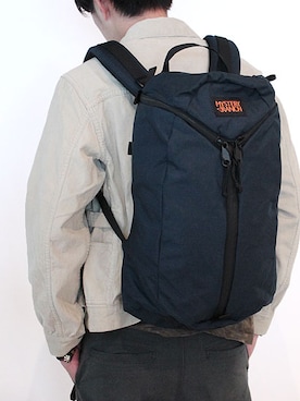 「MYSTERY RANCH」｜藍人さん（メンズ・175cm）の春コーディネート