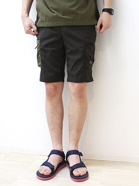 「 ショーツ」｜藍人さん（メンズ・175cm）の春コーディネート