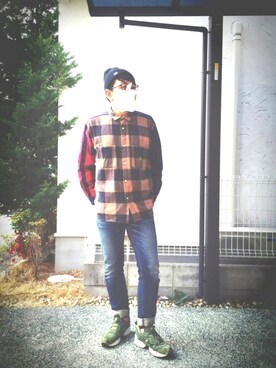 ソウさん（メンズ・172cm）の春コーディネート