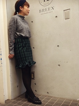 Hatsumiさん（レディース・152cm）の秋コーディネート