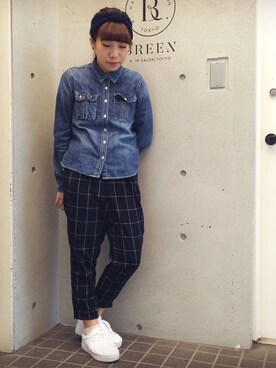 Hatsumiさん（レディース・152cm）の冬コーディネート