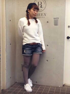 Hatsumiさん（レディース・152cm）の冬コーディネート