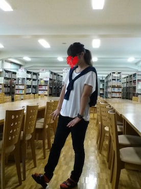 「さしいろ」｜「アイテム（その他）」を使った、てぃ＊さん（レディース・150cm）の夏コーディネート