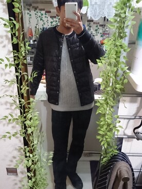 「LiSS（リス）のアイテム（ジャケット/アウター）」を使った、タカさん（メンズ・178cm）の冬コーディネート