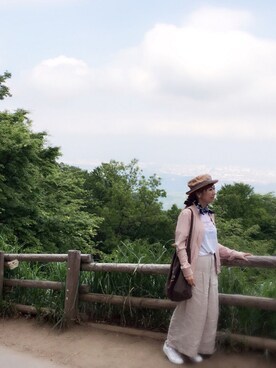 「ドラフトMR」｜「アイテム（帽子）」を使った、ayakirinさん（レディース・159cm）の夏コーディネート