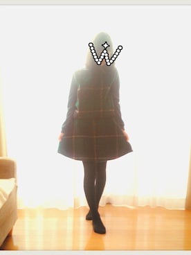 「アイテム（パンプス）」を使った、まいまいさん（レディース・150cm・10代）の冬コーディネート