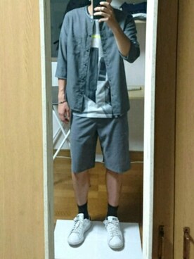 「STYLE DELI（スタイルデリ）のアイテム（アクセサリー）」を使った、Y.Kurodaさん（メンズ・168cm）の夏コーディネート