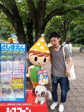 「としまえん」｜IppeiKojimaさん（メンズ・165cm）の夏コーディネート