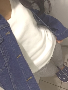 「スエット」｜「アイテム（その他シューズ）」を使った、Mayuka😈さん（レディース・151cm）の秋コーディネート