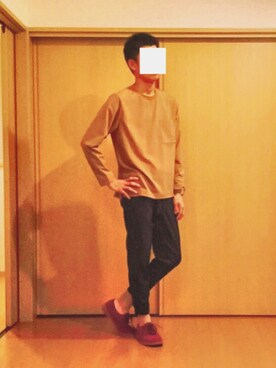 kさん（メンズ・179cm）の秋コーディネート