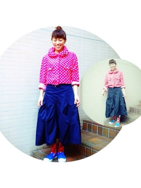 ドラミさん(レディース・152cm)の秋コーディネート