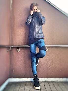 SH1ONさん（メンズ・171cm）の秋コーディネート