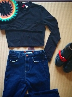 Hannah Minesakiさん（レディース・163cm）の夏コーディネート