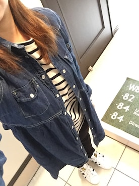 「グレーニット帽」｜megさん（レディース・159cm）の秋コーディネート