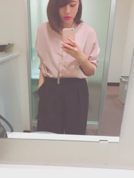 「大人可愛い、シンプル」｜「アイテム（その他）」を使った、CHISATOさん（レディース・151cm）の秋コーディネート