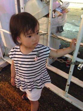 satochikaeさん（キッズ・90cm）の夏コーディネート