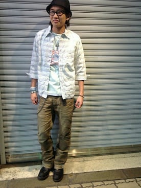 B'2nd UENOさん（メンズ・173cm）の春コーディネート