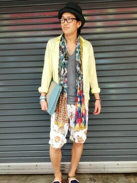 B'2nd UENOさん（メンズ・173cm）の夏コーディネート