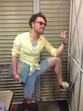 B'2nd UENOさん（メンズ・173cm）の夏コーディネート