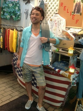 B'2nd UENOさん（メンズ・170cm）の夏コーディネート