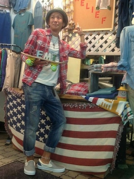 B'2nd UENOさん(メンズ・173cm)の秋コーディネート