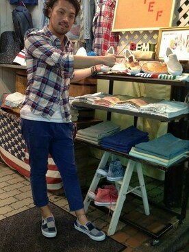 B'2nd UENOさん(メンズ・173cm)の秋コーディネート