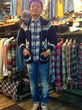 B'2nd UENOさん(メンズ・170cm)の秋コーディネート