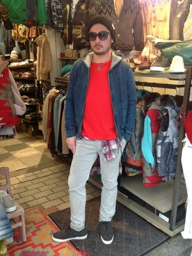 B'2nd UENOさん(メンズ・175cm)の冬コーディネート