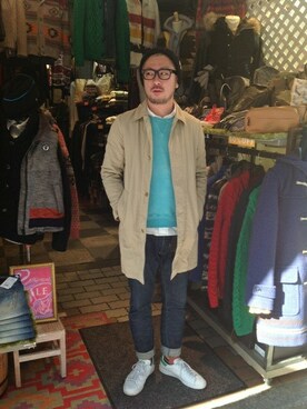 B'2nd UENOさん（メンズ・175cm）の冬コーディネート
