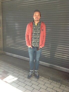 B'2nd UENOさん（メンズ・175cm）の春コーディネート