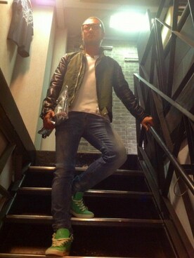 B'2nd UENOさん（メンズ・175cm）の春コーディネート