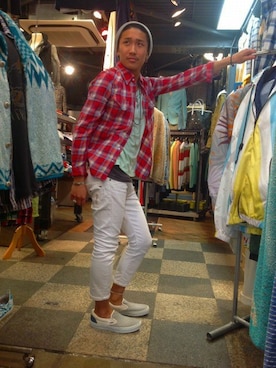 B'2nd UENOさん(メンズ・173cm)の春コーディネート