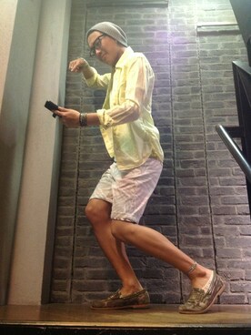 B'2nd UENOさん（メンズ・173cm）の春コーディネート