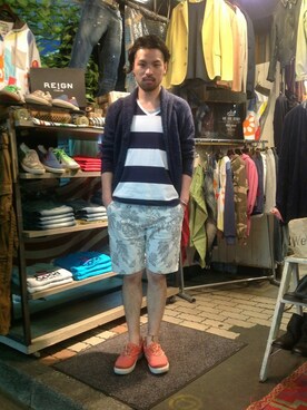 B'2nd UENOさん（メンズ・175cm）の春コーディネート