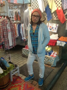 B'2nd UENOさん（メンズ・170cm）の春コーディネート