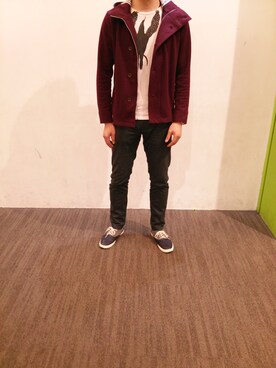 ｺﾏﾝﾃﾞｨｰﾆさん（メンズ・183cm）の春コーディネート