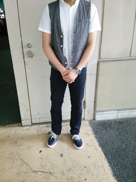 ｺﾏﾝﾃﾞｨｰﾆさん（メンズ・183cm）の春コーディネート