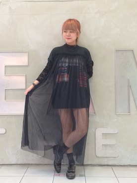 松下恵さんのコーディネート