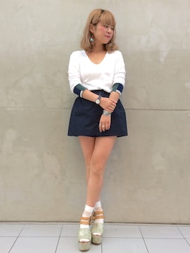 松下恵さんのコーディネート