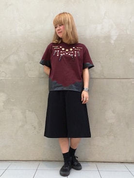 松下恵さんのコーディネート