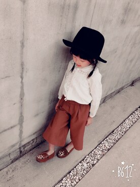 「SENSE OF PLACE by URBAN RESEARCH（センスオブプレイスバイアーバンリサーチ）のアイテム」を使った、mahaさん（キッズ・100cm）の秋コーディネート