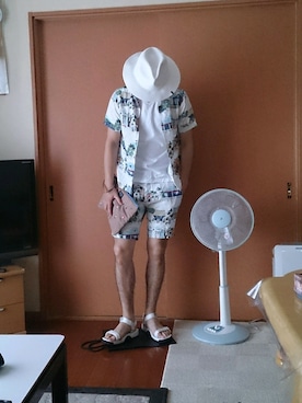 「そらまち」｜しげさん（メンズ・180cm）の夏コーディネート