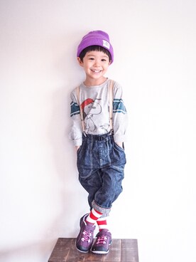 *＊キナリ＊*さん（キッズ・100cm）の秋コーディネート