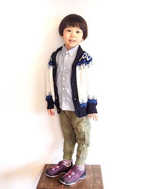 *＊キナリ＊*さん（キッズ・100cm）の秋コーディネート