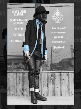 「SMACK ENGINEER（スマックエンジニア）のアイテム（ジャケット/アウター）」を使った、MARveloUsさん（メンズ・165cm）の春コーディネート