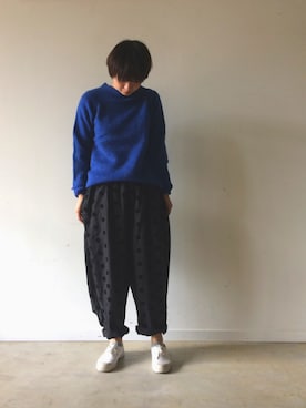 「ichi（イチ）のアイテム」を使った、okunoさん（レディース・160cm）の秋コーディネート